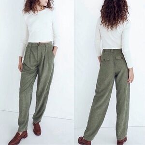 🖤 CLOSET CLEAR OUT 🖤 Madewell Corduroy Pants Olive Green High Waisted